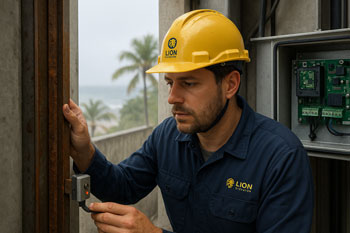 تجربه واقعی تکنسین‌های آسانسور لاین در مناطق مرطوب و نحوه رفع خرابی‌ها