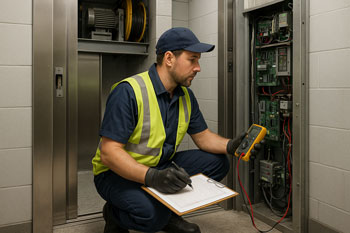 سرویس دوره‌ای آسانسور طبق استاندارد ایران توسط تکنسین مجاز