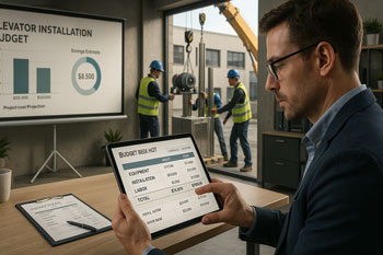 هزینهها و بودجه در نصب آسانسور