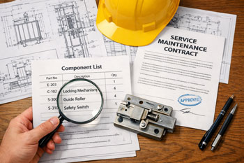 بررسی مدارک و قرارداد سرویس و نگهداری آسانسور برای رفع دلایل رد شدن استاندارد