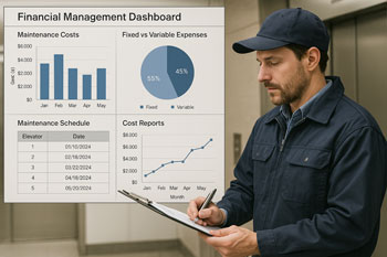 مدیریت هزینه در نگهداری آسانسورهای مسکونی و تجاری