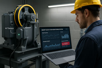 بهینه‌سازی عملکرد آسانسور با سیستم‌های پیش‌بینانه و هوشمند