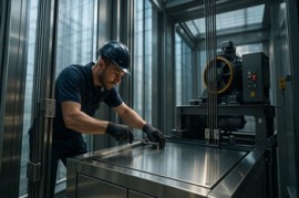 تأثیر کیفیت مواد و قطعات در نصب آسانسور